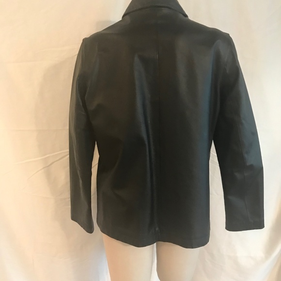 Dunbrooke Leather Jacket black Size Medium - Picture 2 of 3